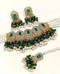 Hand Crafted-chandbali-earrings- Gahnay & Grace