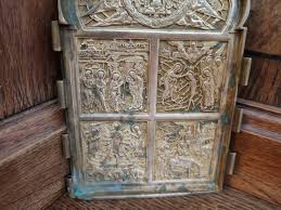 Antique 19th Century Russian Orthodox Christian Icon Travel ...