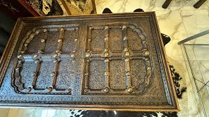 Antique Hand Carven Table Accent Wooden