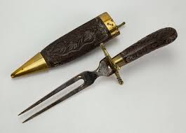 Sold at Auction: 2 Indo-Persian Hand Carved Dagger with Sheath