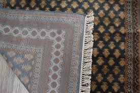 Indian Kashmir Green Rectangle 4x6 ft Silk Carpet 146489 ...