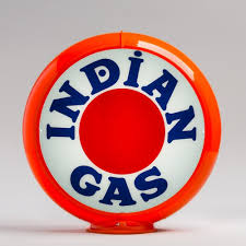 Indian Gas Bullseye 13.5" Lenses in Orange Plastic Body ...