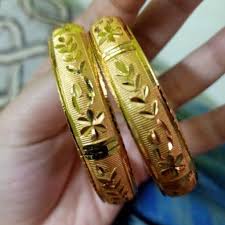 22K Gold Plated Indian Bridal Jewelry Bollywood Bangles ...