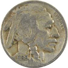 1936 D Indian Head Buffalo Nickel Circulated 5c Coin Collectible
