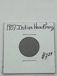 1907 United States Indian Head Penny (One Cent) - Circulated | eBay