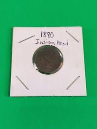 1890-Indian Head Cent Penny | eBay