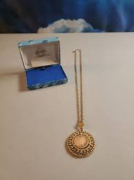 Vintage 1906 Indian Head Penny Gold Tone Necklace by ...