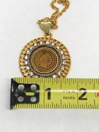 JoAnne Jewels Genuine 1908 U.S. Antique Indian Head Penny ...