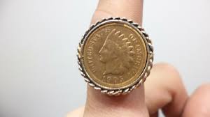 Vintage 1905 Indian Head Penny Ring Costume Jewelry Novelty | eBay