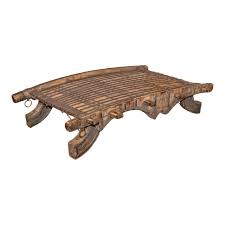 Asian Howdah Table with Iron Fittings | Grandview Mercantile