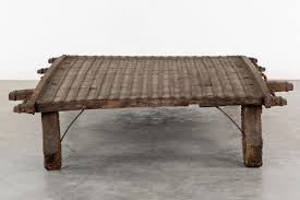 Sold at Auction: An Indian 'Howdah' Elephant Saddle, Coffee Table, Hardwood and Wrought Iron, 19th C.