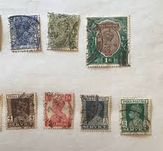 Lot of 15 Postage Stamps From India - Etsy