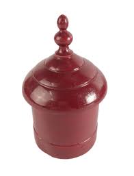 Vintage Look Decorative Sandalwood Powder Box Beautiful ...