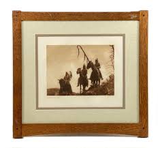Lot - EDWARD S. CURTIS "APSAROKE WAR GROUP" PHOTOGRAVURE