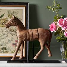 Wooden Horse On Stand | Williams Sonoma