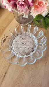 Vintage Indiana Glass Deviled Egg Tray~for 15 Deviled Eggs ...
