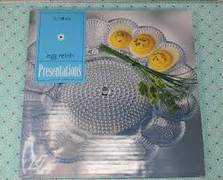 Indiana Glass 11" Deviled Egg Relish Platter, Presentations ...
