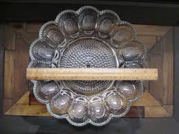 Vintage Indiana Glass Hobnail Clear Egg and Relish Tray (1972-2002) - Etsy