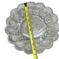 Indiana Glass | Dining | Vintage Indiana Hobnail Deviled Egg Plate Clear Glass 5 Eggs 11 Inches | Poshmark