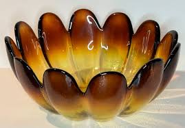 Buy Vintage 1970s Indiana Glass Comp Serving Bowl Online in ...