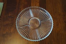 Round Glass Vegetable Tray; 10 in wide | eBay