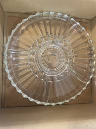 Kromex Lazy Susan Vintage 5 part Crystal Mid Century MCM Serving Tray – Shop Cool Vintage Decor