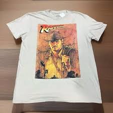 Indiana Jones Men's Raiders of The Lost Ark Distressed ...