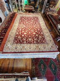Hand Knotted Indian Kashan Rug (6'1" x 9') – BOHO FLOURISH