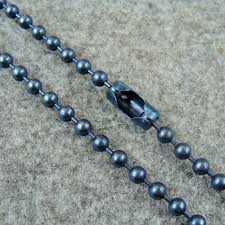 Pure Titanium Anti-allergy Necklace 3mm Ball Bead Chain ...