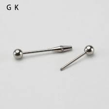 Industrial Barbell Stainless Steel CZ Helix-Conch Cartilage Piercing Men Women | eBay