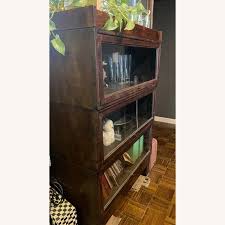 Vintage Industrial Mid Century Metal Barrister - AptDeco