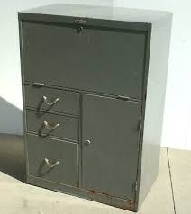 Vintage Industrial Metal Desk Challenger | eBay