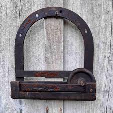 Vintage Barn Door Rollers – Rustic Iron Wall Decor, Industrial Sculptural Accents, Architectural Salvage Pair - Etsy Israel