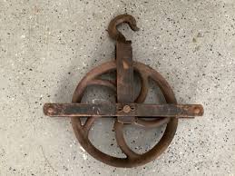 Vintage Pulley ( Well , Loft , Barn ) 10 inch | eBay