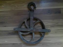 Antique Cast Iron Well Pulley in Working Condition -12" Diam ...