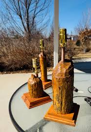 Real Beaver Stump Log Lamp - Etsy
