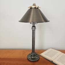 Gray Industrial Table Lamps for sale | eBay