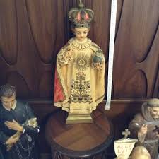 Daprato GLASS Eye RARE LARGE Catholic STATUE Vintage CONVENT ST. Gerard Majella | eBay