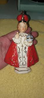 Gorgeous Vintage Infant of Prague Jesus Figurine. Excellent ...
