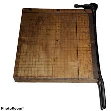 ideal | Office | Vintage Ingento No 4 Paper Cutter 2 ...