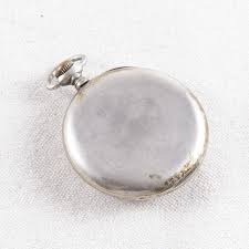 Silver Pocket Watch - French Metro Antiques