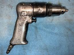 ROCKWELL PNEUMATIC DRILL ADP-2382 1850 RPM W/ JACOBS CHUCK ...