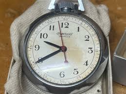 Vtg. Ingersoll Sweepster Pocket Watch | eBay
