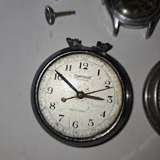 Vintage Manual Wind Pocketwatch and Watch Lot of 6 - NON ...
