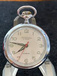 Small Miniature Fischer Extra Mechanical Open Face Pocket ...