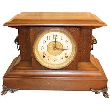 Antique Ingraham 8 Day Gonging Mantle Clock ~ Late 1800's or ...