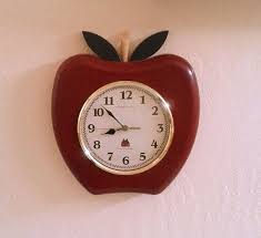 Retro Kitchen Apple Clock - Sterling & Noble Country Clock ...