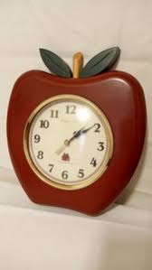 Apple Kitchen Clock for sale | eBay
