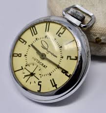 Vintage MCM Mid. Mod. Ingraham Autocrat Dollar Pocket ...