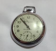 Pre 1950's Ingraham Biltmore Pocket Watch Works but is Temperamental - Etsy